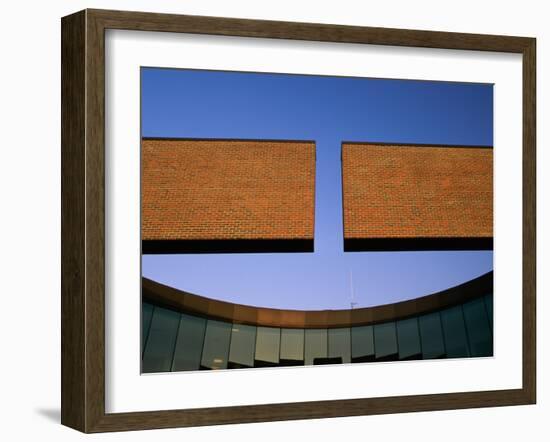 City Hall, Columbus, Indiana, USA-null-Framed Photographic Print