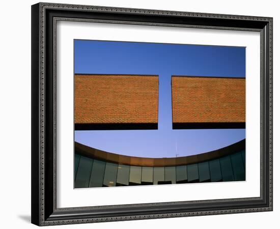 City Hall, Columbus, Indiana, USA-null-Framed Photographic Print