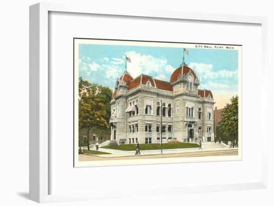 City Hall, Flint, Michigan-null-Framed Art Print