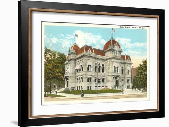 City Hall, Flint, Michigan-null-Framed Art Print