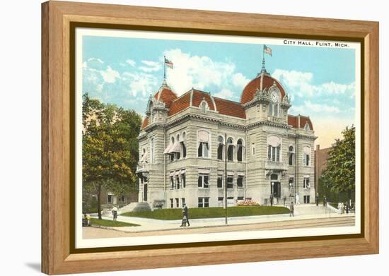 City Hall, Flint, Michigan-null-Framed Stretched Canvas