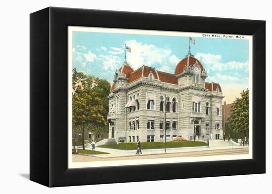 City Hall, Flint, Michigan-null-Framed Stretched Canvas
