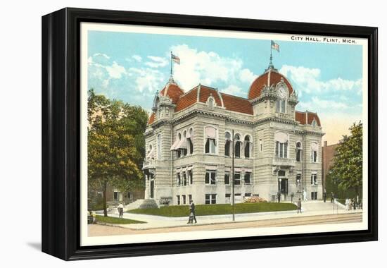 City Hall, Flint, Michigan-null-Framed Stretched Canvas