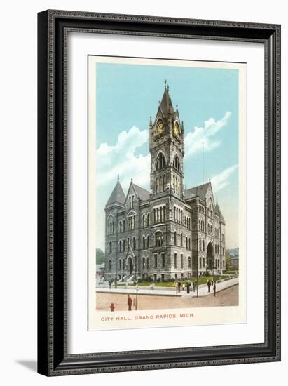 City Hall, Grand Rapids, Michigan-null-Framed Art Print