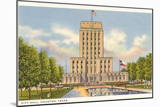 City Hall, Houston, Texas-null-Mounted Art Print