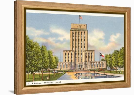 City Hall, Houston, Texas-null-Framed Stretched Canvas