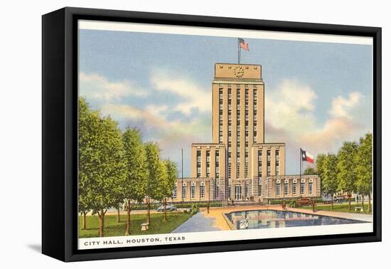 City Hall, Houston, Texas-null-Framed Stretched Canvas