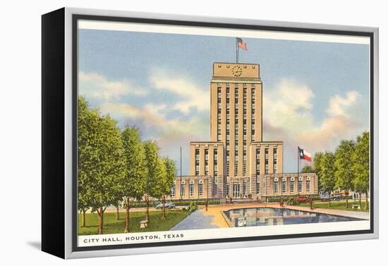 City Hall, Houston, Texas-null-Framed Stretched Canvas