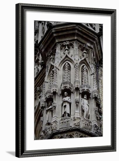 City Hall in Brabantine Gothic Style, 1448-1469-null-Framed Giclee Print