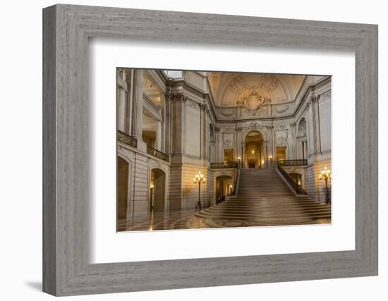 City Hall in San Francisco, California, Usa-Chuck Haney-Framed Photographic Print