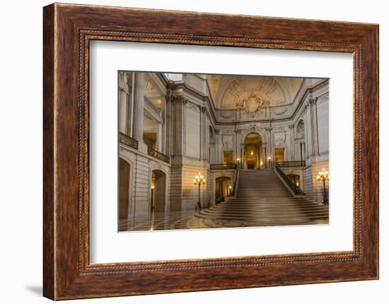 City Hall in San Francisco, California, Usa-Chuck Haney-Framed Photographic Print