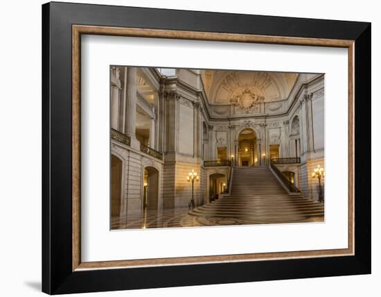 City Hall in San Francisco, California, Usa-Chuck Haney-Framed Photographic Print