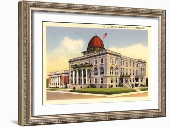 City Hall, Little Rock, Arkansas-null-Framed Art Print