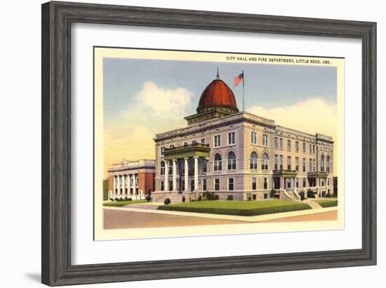 City Hall, Little Rock, Arkansas-null-Framed Art Print