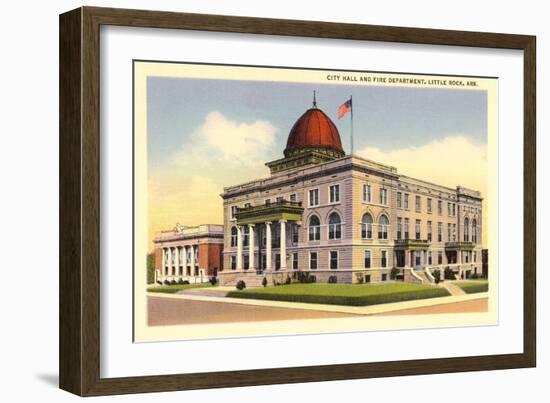 City Hall, Little Rock, Arkansas-null-Framed Art Print