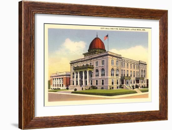 City Hall, Little Rock, Arkansas-null-Framed Art Print