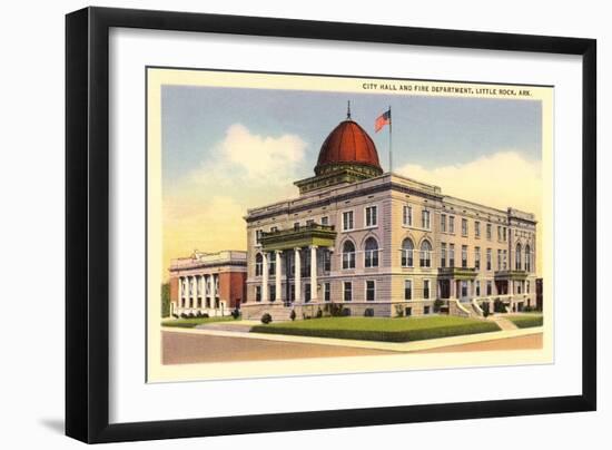 City Hall, Little Rock, Arkansas-null-Framed Art Print