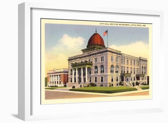 City Hall, Little Rock, Arkansas-null-Framed Art Print