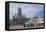 City Hall, Main Square, Local Cyclists, Delft, Holland, Europe-James Emmerson-Framed Premier Image Canvas