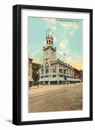 City Hall, Manchester, New Hampshire-null-Framed Art Print