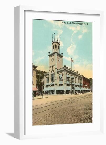 City Hall, Manchester, New Hampshire-null-Framed Art Print