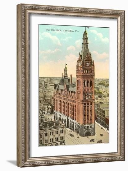 City Hall, Milwaukee, Wisconsin-null-Framed Art Print