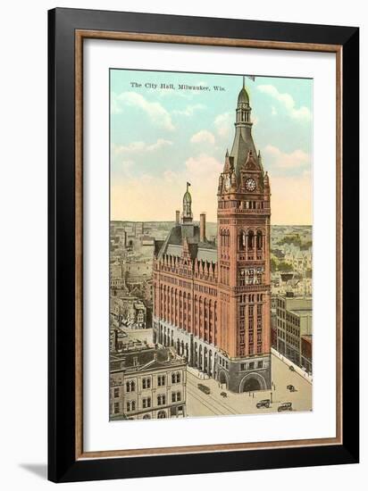 City Hall, Milwaukee, Wisconsin-null-Framed Art Print