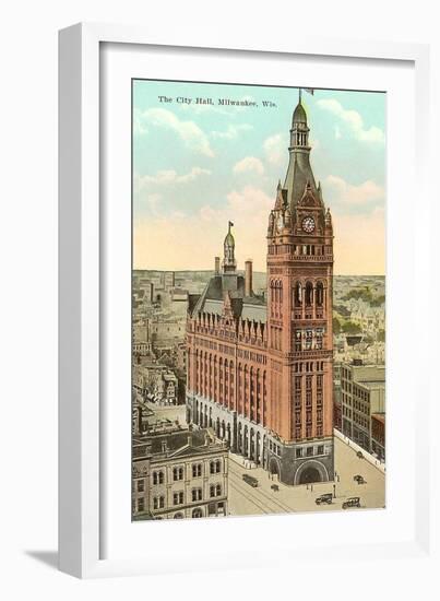 City Hall, Milwaukee, Wisconsin-null-Framed Art Print