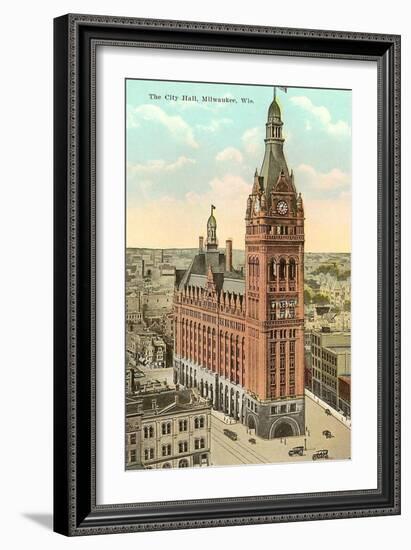 City Hall, Milwaukee, Wisconsin-null-Framed Art Print