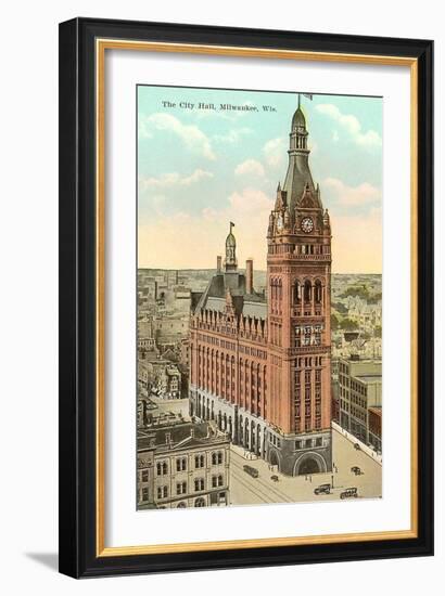 City Hall, Milwaukee, Wisconsin-null-Framed Art Print