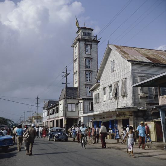 City Hall, New Amsterdam, Guyana Photographic Print by