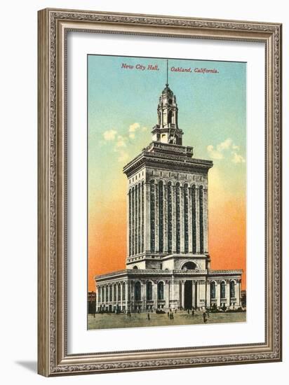 City Hall, Oakland-null-Framed Art Print