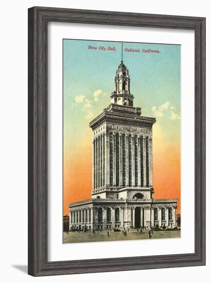 City Hall, Oakland-null-Framed Art Print