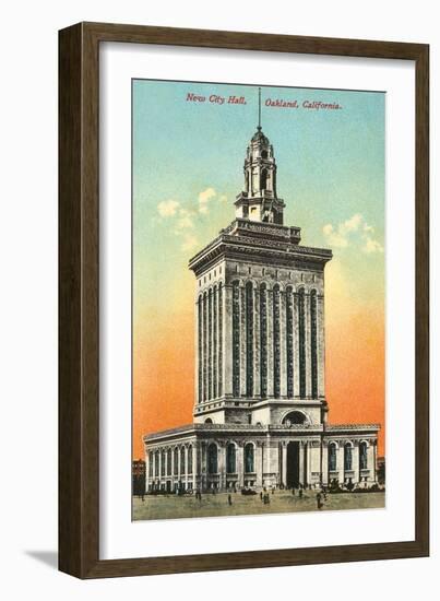 City Hall, Oakland-null-Framed Art Print
