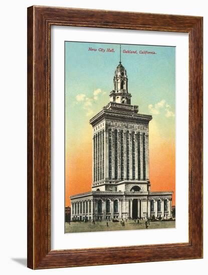 City Hall, Oakland-null-Framed Art Print