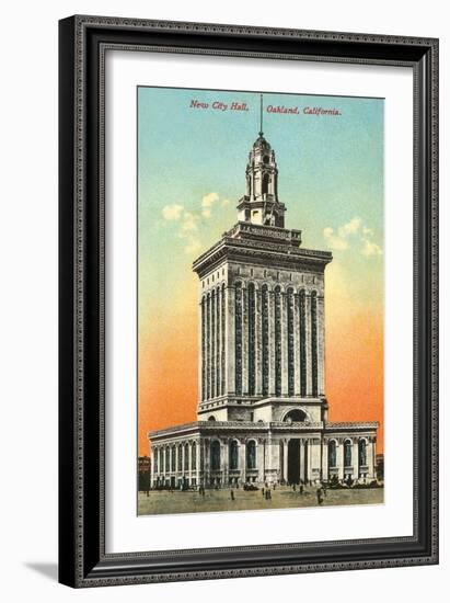 City Hall, Oakland-null-Framed Art Print