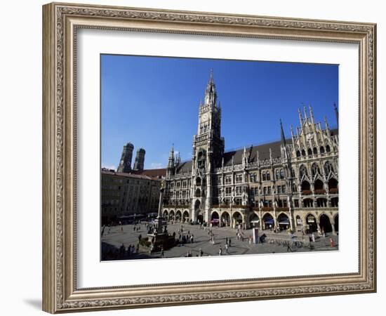 City Hall on Marienplatz, Munich, Bavaria, Germany, Europe-Yadid Levy-Framed Photographic Print