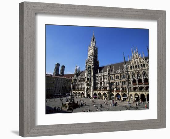 City Hall on Marienplatz, Munich, Bavaria, Germany, Europe-Yadid Levy-Framed Photographic Print