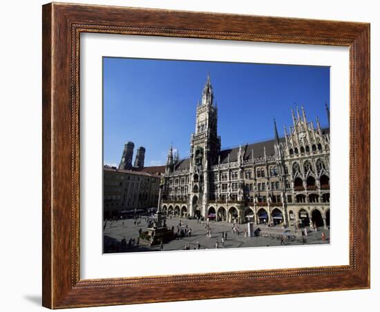 City Hall on Marienplatz, Munich, Bavaria, Germany, Europe-Yadid Levy-Framed Photographic Print