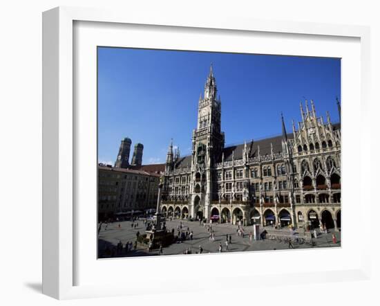 City Hall on Marienplatz, Munich, Bavaria, Germany, Europe-Yadid Levy-Framed Photographic Print