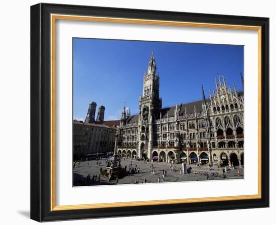 City Hall on Marienplatz, Munich, Bavaria, Germany, Europe-Yadid Levy-Framed Photographic Print