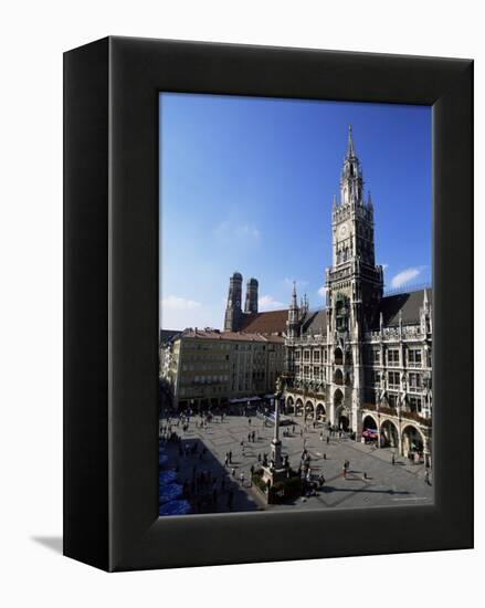 City Hall on Marienplatz, Munich, Bavaria, Germany, Europe-Yadid Levy-Framed Premier Image Canvas