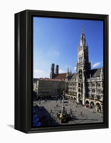 City Hall on Marienplatz, Munich, Bavaria, Germany, Europe-Yadid Levy-Framed Premier Image Canvas