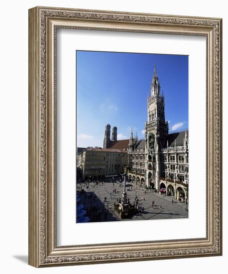 City Hall on Marienplatz, Munich, Bavaria, Germany, Europe-Yadid Levy-Framed Photographic Print