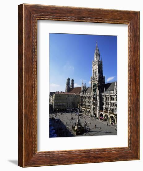 City Hall on Marienplatz, Munich, Bavaria, Germany, Europe-Yadid Levy-Framed Photographic Print