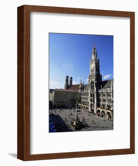 City Hall on Marienplatz, Munich, Bavaria, Germany, Europe-Yadid Levy-Framed Photographic Print