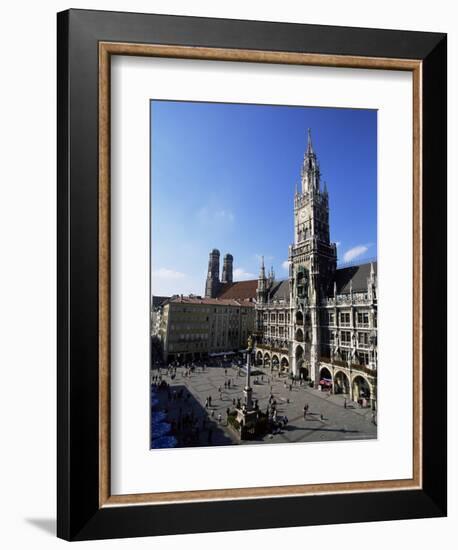 City Hall on Marienplatz, Munich, Bavaria, Germany, Europe-Yadid Levy-Framed Photographic Print