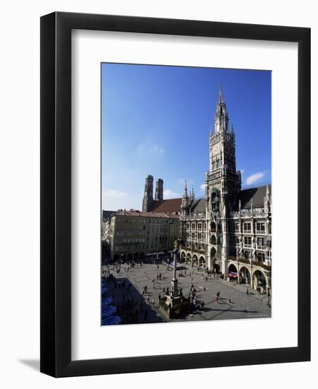 City Hall on Marienplatz, Munich, Bavaria, Germany, Europe-Yadid Levy-Framed Photographic Print