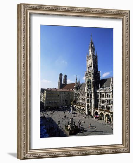 City Hall on Marienplatz, Munich, Bavaria, Germany, Europe-Yadid Levy-Framed Photographic Print