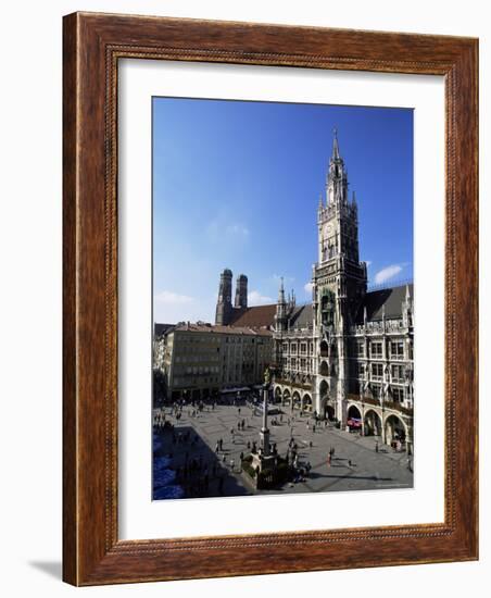 City Hall on Marienplatz, Munich, Bavaria, Germany, Europe-Yadid Levy-Framed Photographic Print